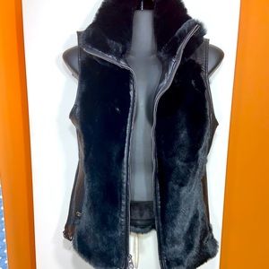 Guess fur vest